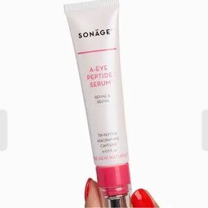 SONÄGE SKINCARE A-Eye Peptide Serum 15 ml. NEW Tri-Peptide Niacinamide Caffeine